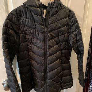 Lole packable black down mid layer.